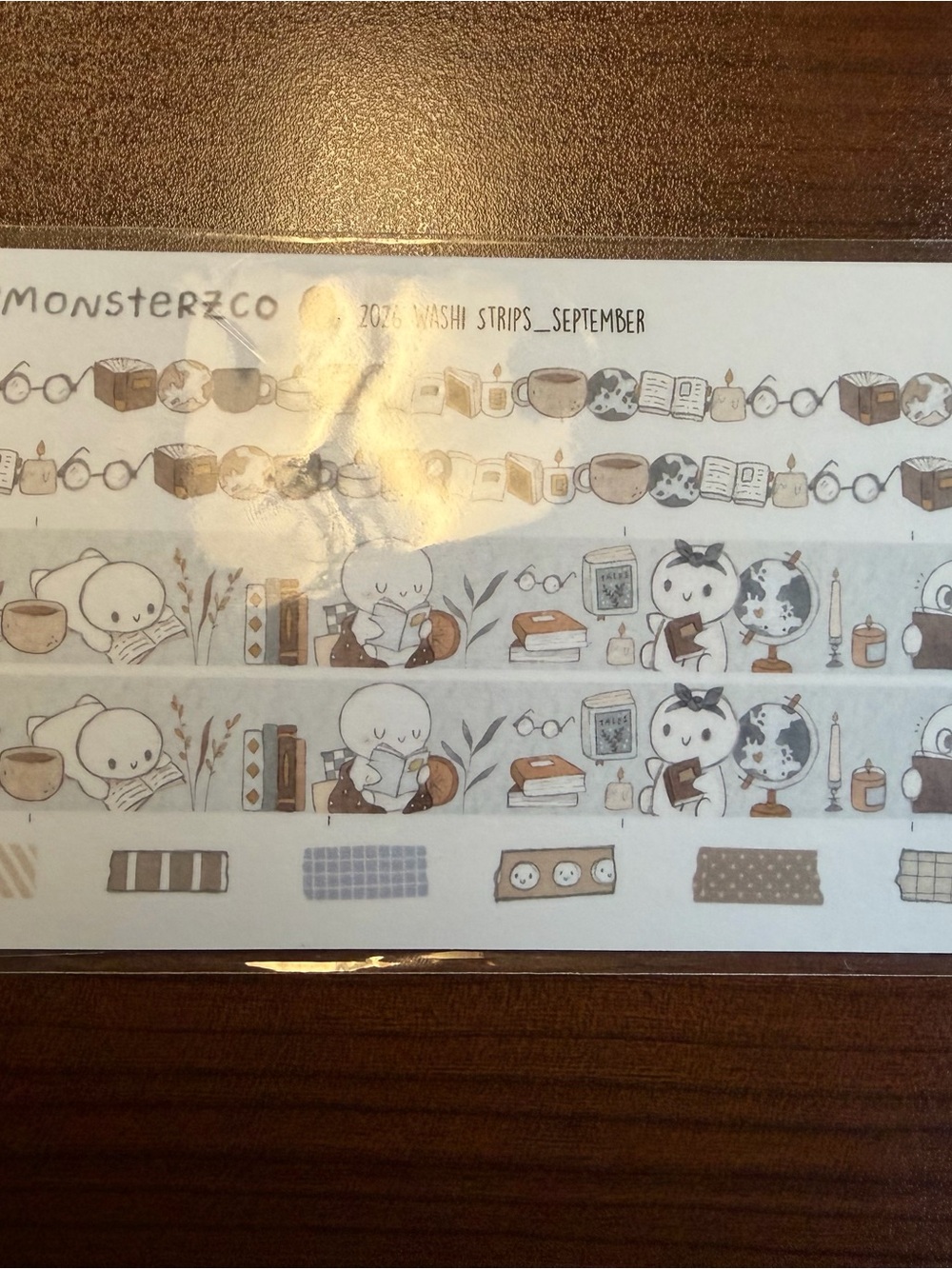 TCMC September - December Washi Tape Strips